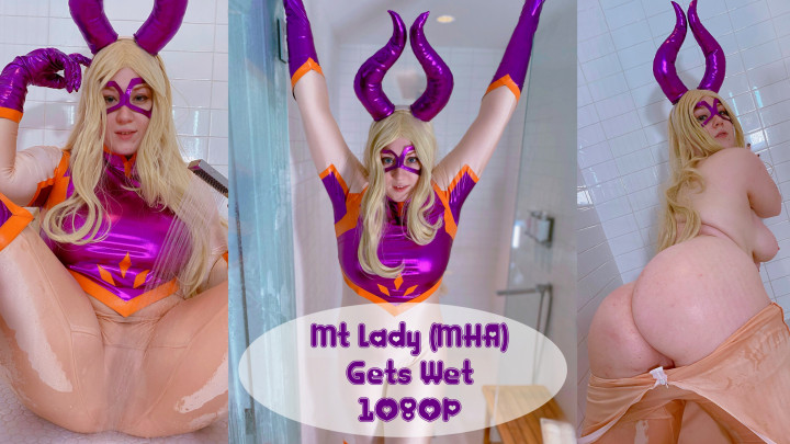 Mt Lady Gets Wet Mha 1080