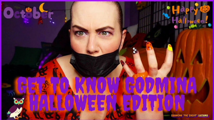 GodMother The Great:Get To Know GodMina The Great Halloween Edition