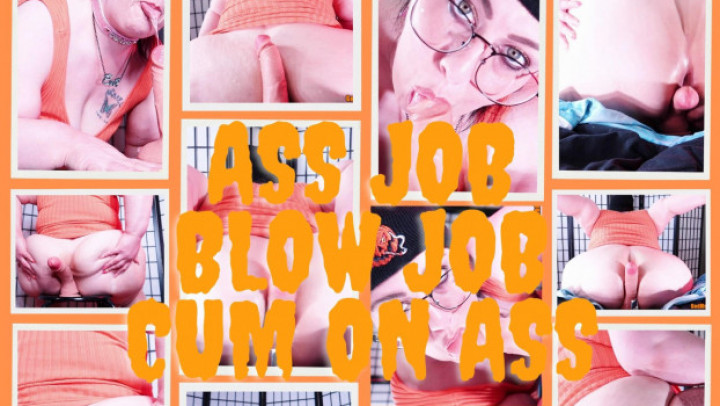 leaked Ass Job, Blow Job, Cum On Ass thumbnail