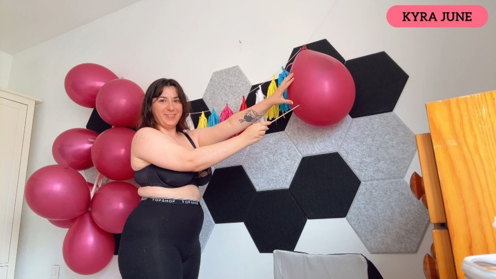 KyraJune:Pin Popping my Old Balloons