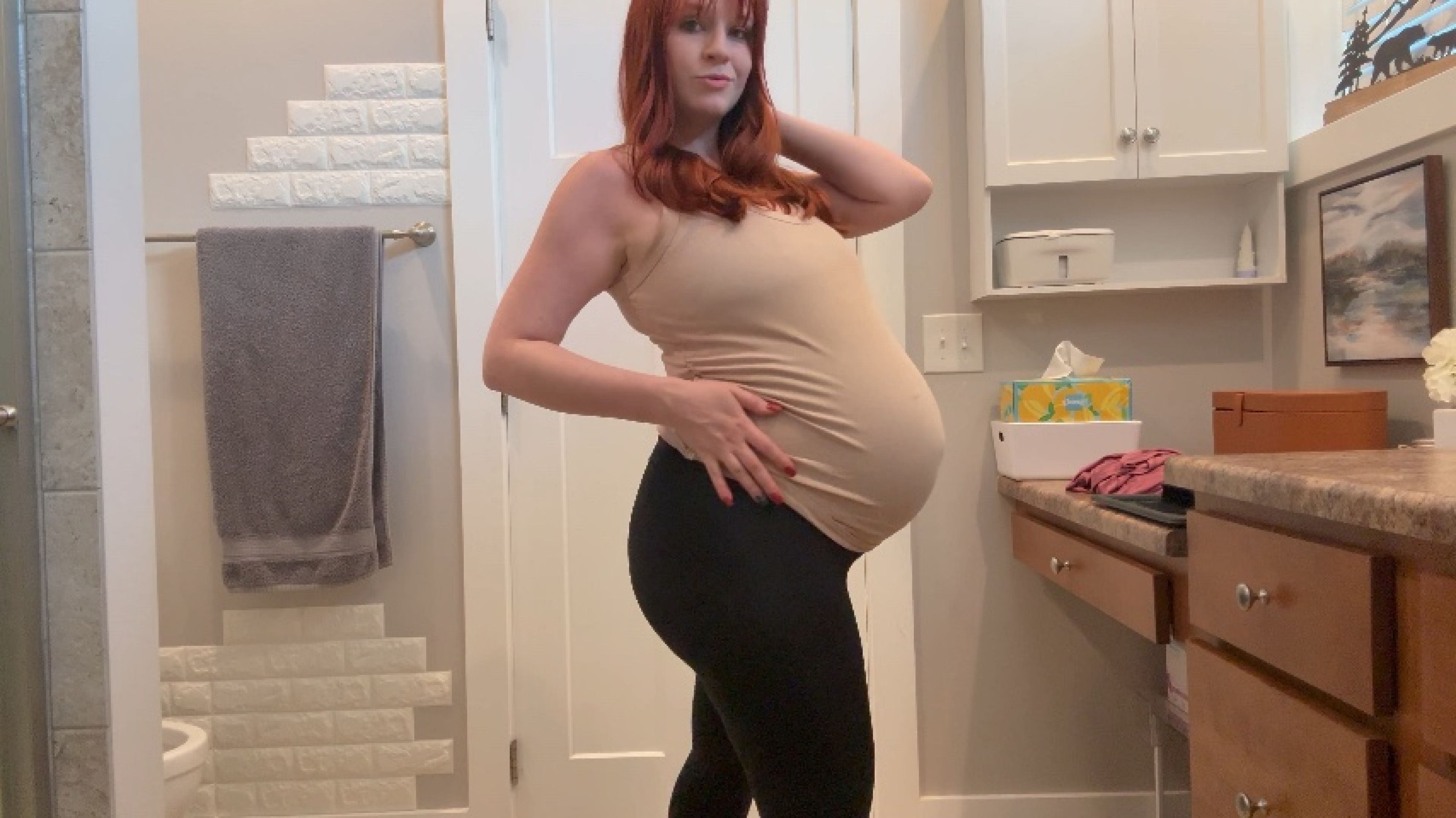 Katastrophic:Pregnant Dancing Striptease