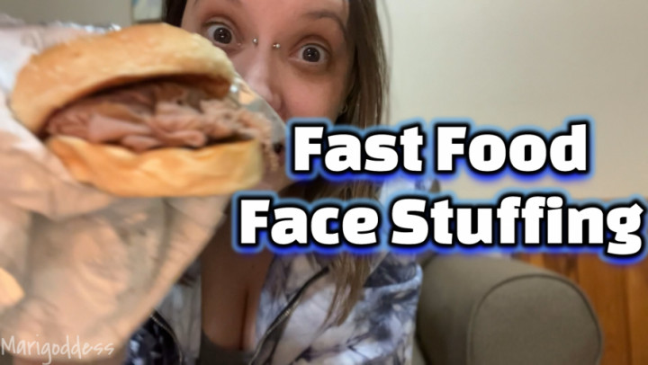 Marigoddess:Fast Food Face Stuffing