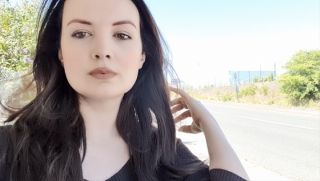 [369.37 MB] - Pink skirt bus stop wetting peeing - Faye Taylor