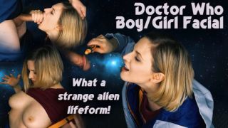 Veronica At Night - Doctor Who Boy/Girl Blowjob Facial - ManyVids
