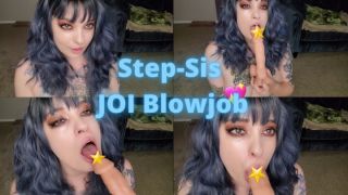 Step-Sis JOI Blowjob