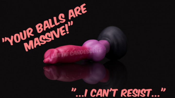 Slurping Up Doggy Balls Audio