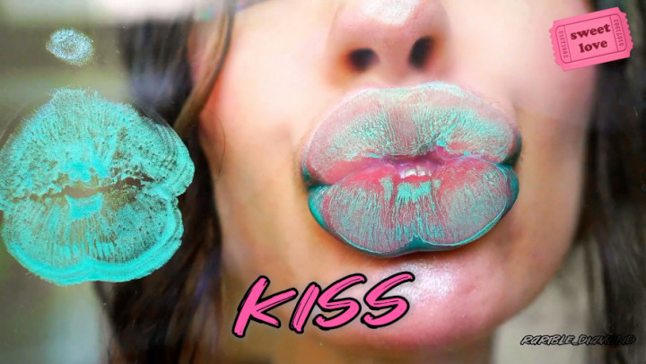 Rarible_Diamond:Sensual Glossy Minty kiss