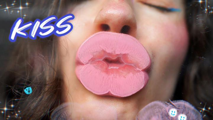Rarible_Diamond:Sensual creamy pink lipgloss kiss