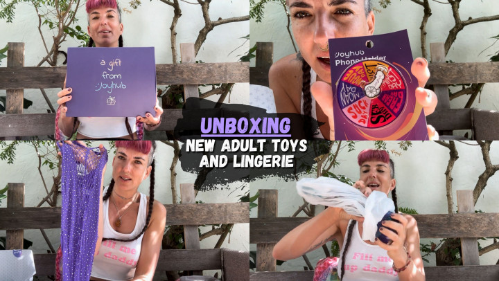 Gypsy Maya:SFW Unboxing New Adult Toys and Lingerie