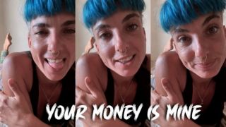 [193.42 MB] - Findom Your money is MINE - Gypsy Maya