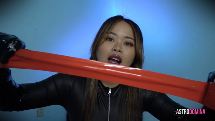 THE MUMMY - BONDAGE FEMDOM GAG LEATHER AstroDomina
