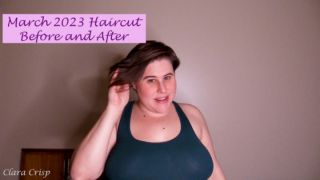 [1.59 GB] - Haircut Before & After March 2023 - Clara Crisp