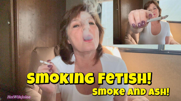 HotWifeJolee:Smoking fetish Milf is having as Cigarette Smoke and Ash