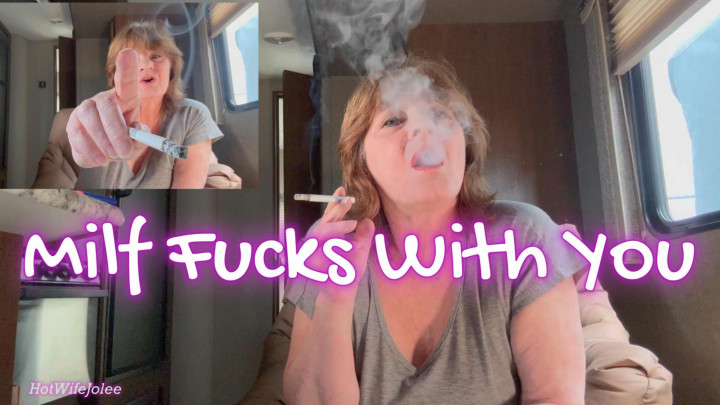HotWifeJolee:Smoking Fetish: Milf Fucks With You While Smoking Cigarette