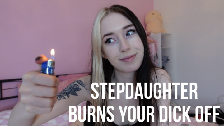 Lucyy Avery:StepDaughter Burns your Dick Off