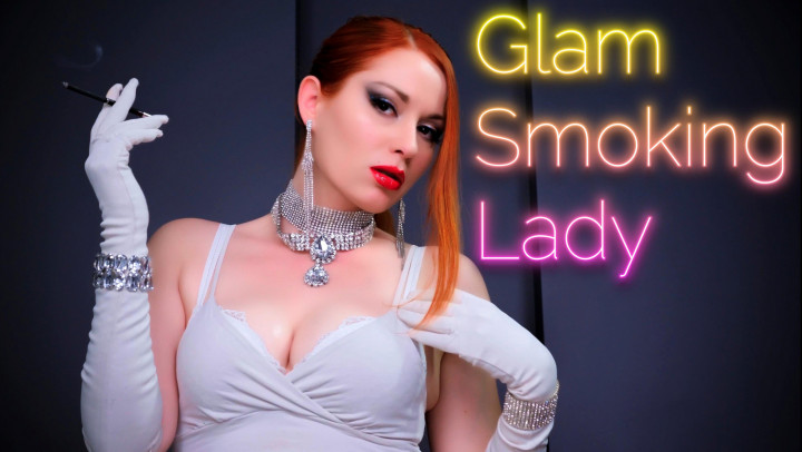 Kira Star:4K Glam Smoking Lady