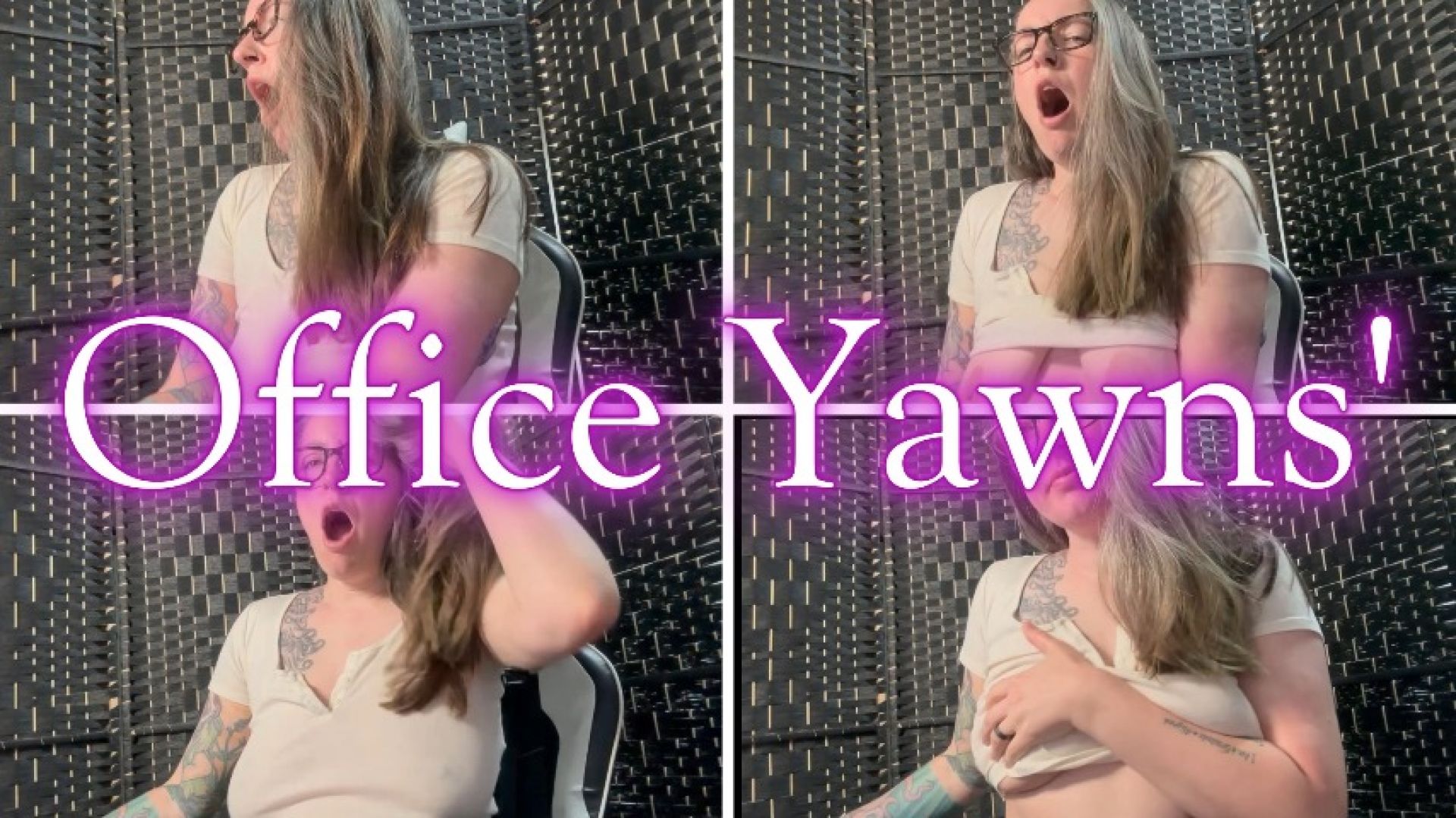 Foxy Farrah:Office Yawns