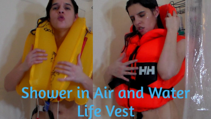 Porn Swim Vest - AlluringAli25 - Shower in Air and Water Life Vest - ManyVids