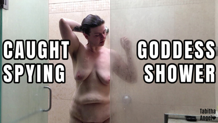 Tabitha Angel - Caught Spying Goddess Shower - ManyVids
