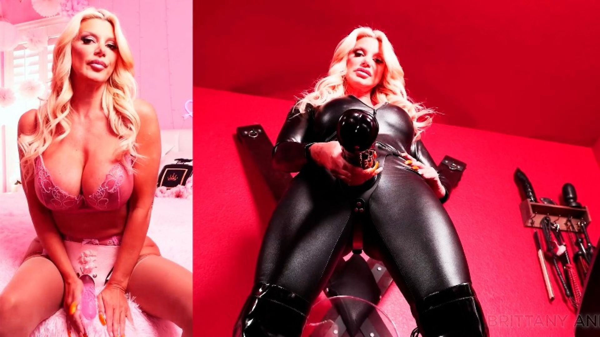 Brittany Andrews:Blonde Beauty Brittany Andrews Deeply Finger Fucks Her Muff