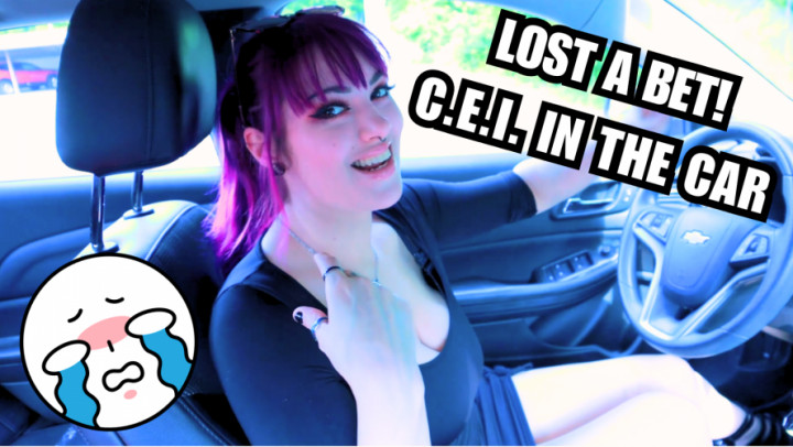 leaked Lost a bet- CEI in the car video thumbnail