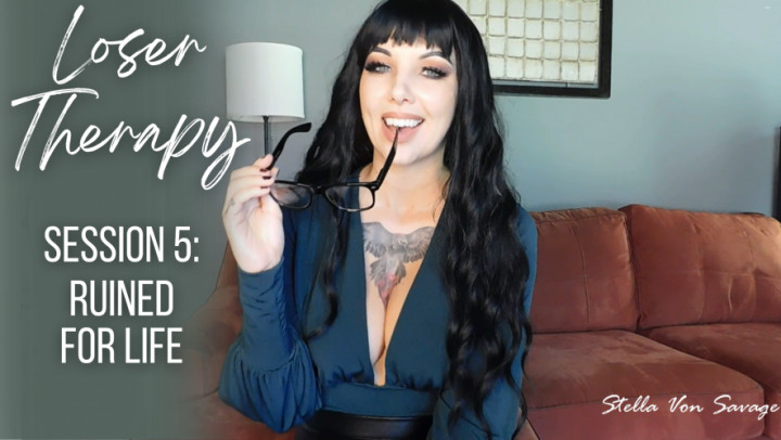 Stella_Von_Savage:Loser Therapy 5: Release, Ruin, Return to Chastity with Cum