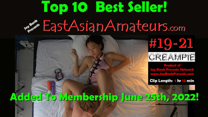 Top 10 #19-21 Chinese Asian Creampie