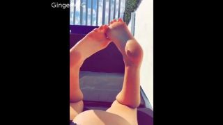 Foot fetish video Gingapocalypse