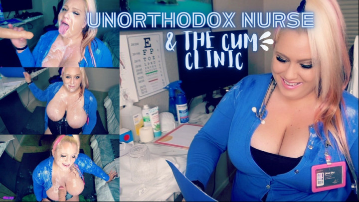 leaked The Busty Unorthodox Nurse at the Cum Clinic video thumbnail